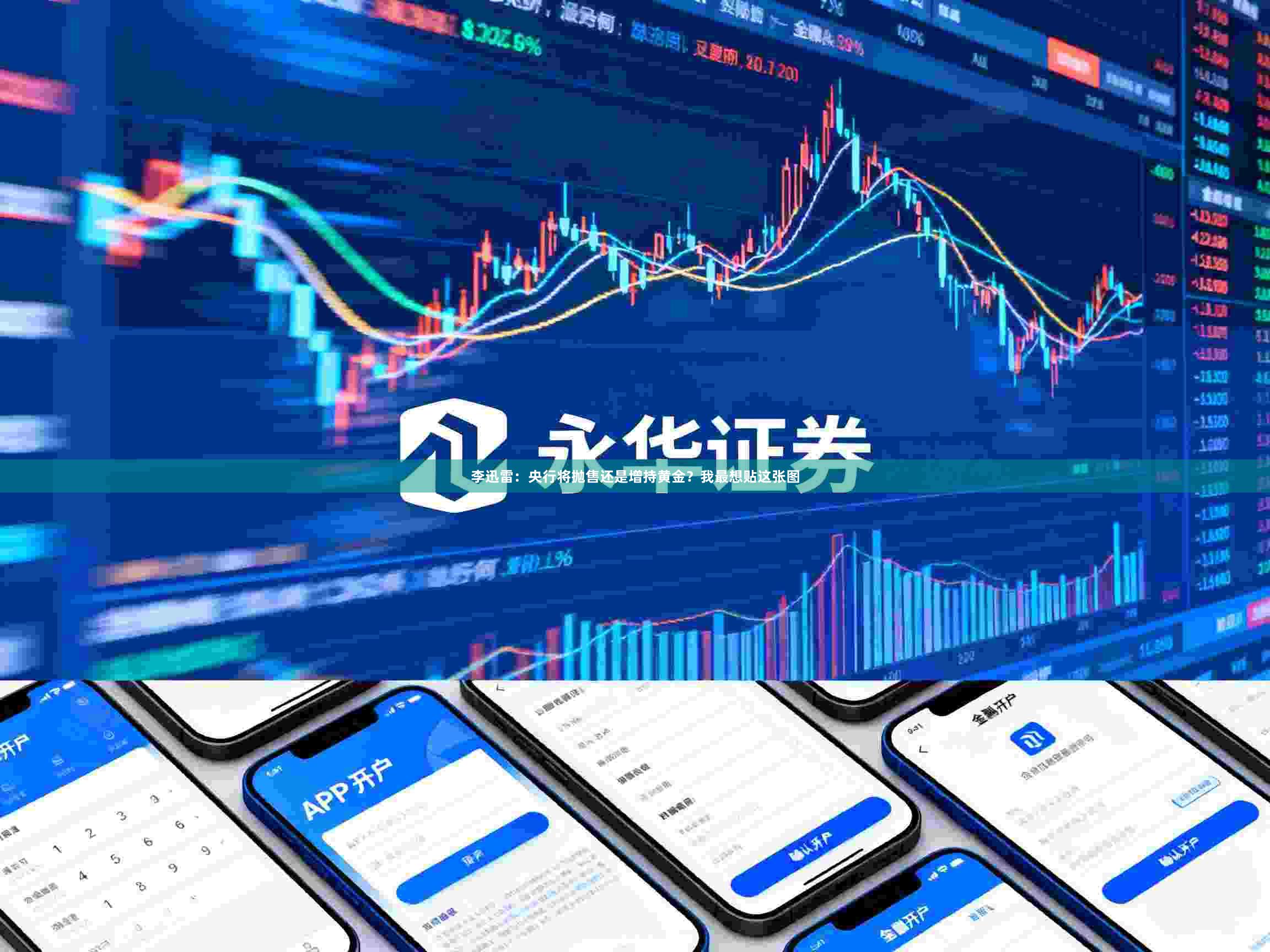 李迅雷：央行将抛售还是增持黄金？我最想贴这张图
