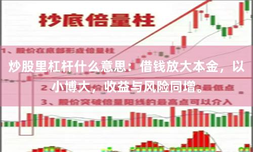 炒股里杠杆什么意思:借钱放大本金,以小博大,收益与风险同增。